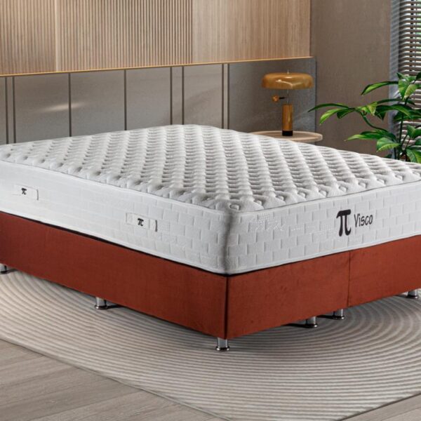 Pinotte Pi Visco Çift Kişilik Lüks Full Ortopedik Paket Yaylı Yumuşak Yatak 150x200 cm