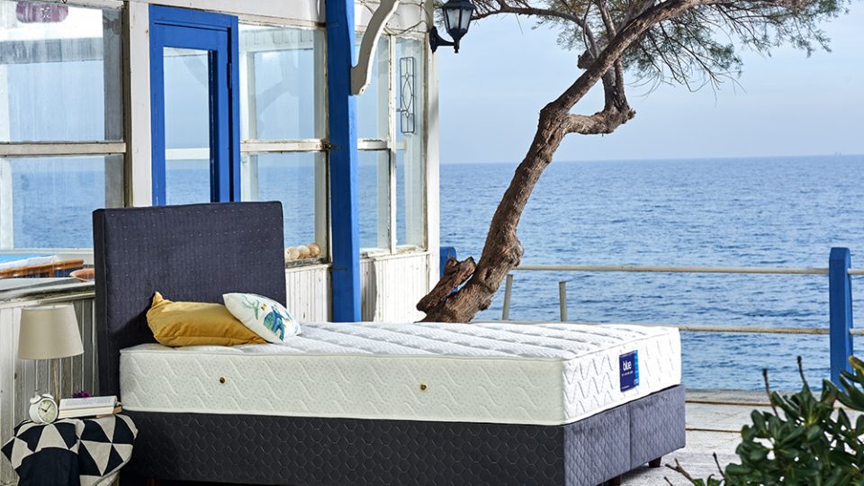 Çift Kişilik Lüks Full Ortopedik Yatak 180×200 cm Niron Blue