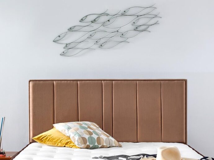 Niron Comfort Başlık 200 cm Çift Kişilik Yatak Başlığı Sütlü Kahve