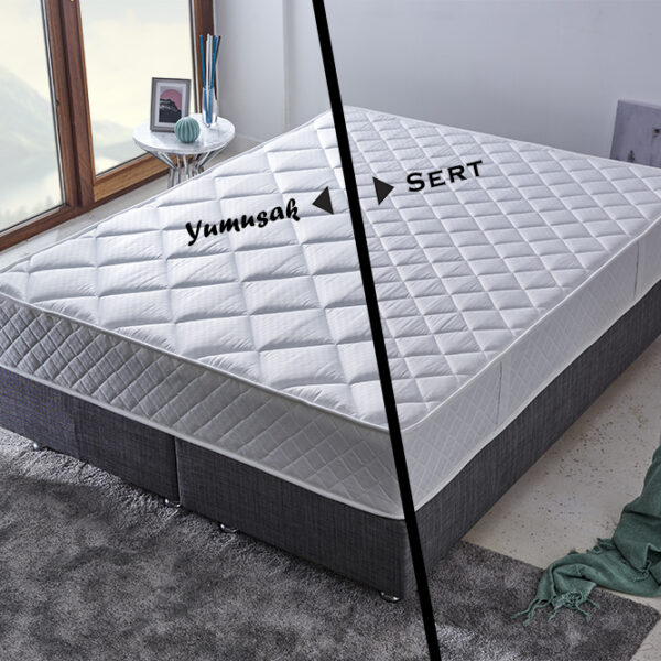 Niron Hybrid 150x200 cm Çift Kişilik Hem Sert Hem Yumuşak Full Ortopedik Yatak