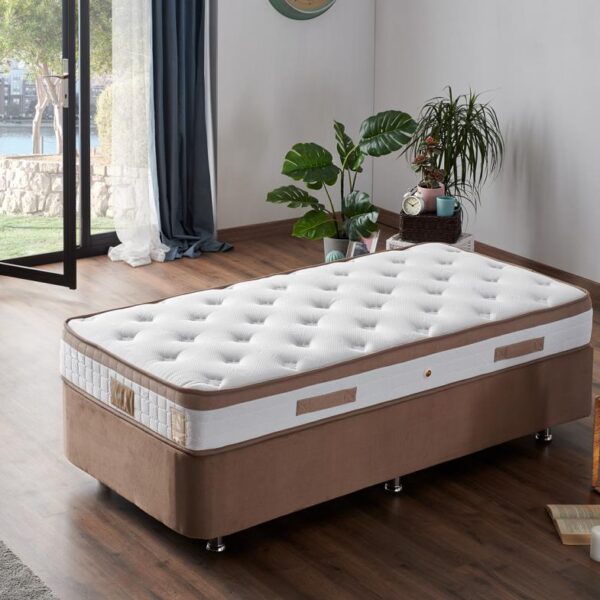 Niron Latte 90x190 Tek Kişilik Yatak Full Ortopedik Sert Yatak