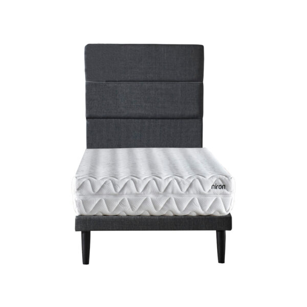 Niron Slim Pocket 80x180 cm Tek Kişilik Yatak Baza Başlık Takımı - Baza, Başlık ve Yatak Seti