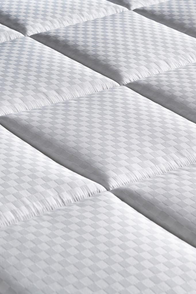 Star Yatak Seti 120x200 cm Tek Kişilik Yaylı Sert Ortopedik Yatak Antrasit Lüks Baza Başlık Takımı - Görsel 8