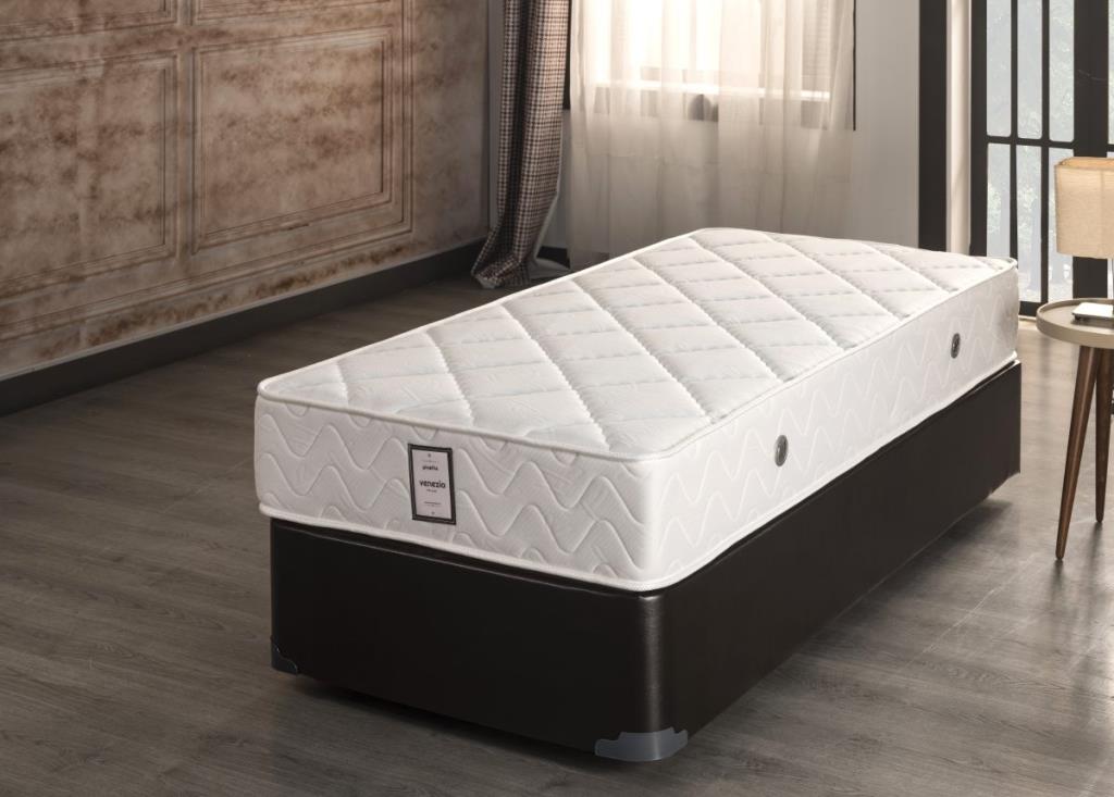 Tek Kişilik 120×200 Tam Ortopedik Lüks Yaylı Yatak Venezia