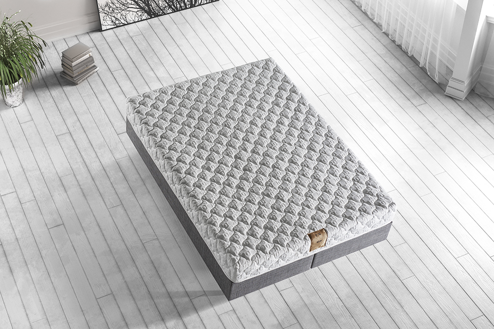 Tek Kişilik Lüks Ergonomik Visco(Yaysız) Yatak 100x190cm Niron Star