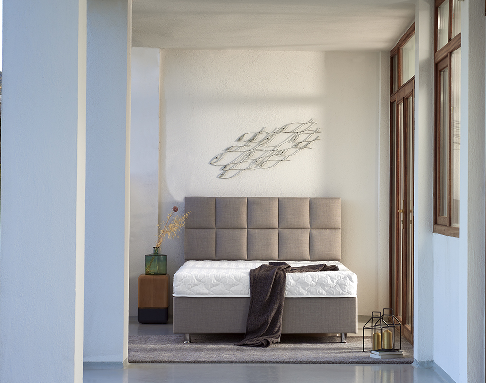 Tek Kişilik Lüks Ergonomik Visco(Yaysız) Yatak 90x200cm Niron Star