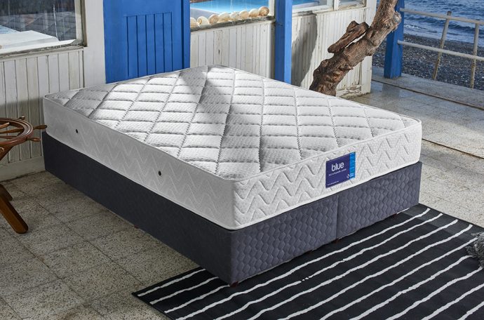 Tek Kişilik Lüks Full Ortopedik Yatak 90×200 cm Niron Blue